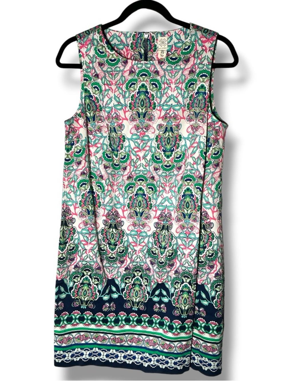 Floral sheath mini dress